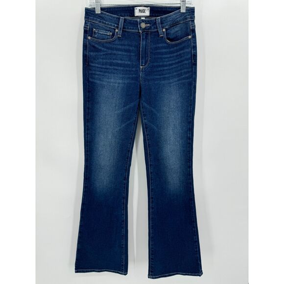PAIGE Skyline Boot Bootcut Flare Jeans in Queenie Wash Size 28 - Picture 1 of 6